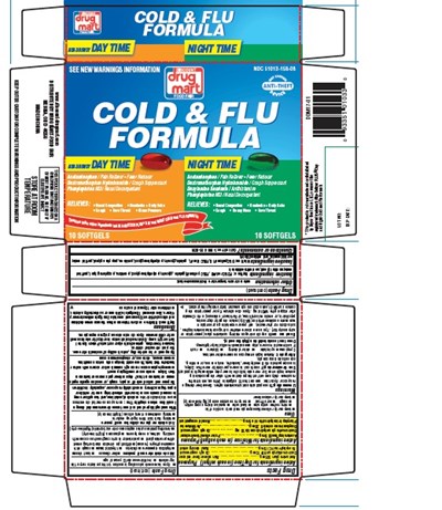 Carton Label (Ddm Daytime And  Nighttime Cold And Flu 20ct)